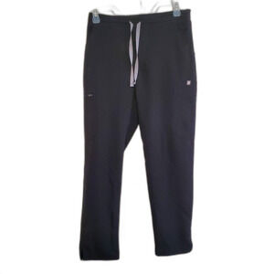 FIGS Technical Collection Cargo Scrub Pants XS Black 10-Pocket Womens Healthcare